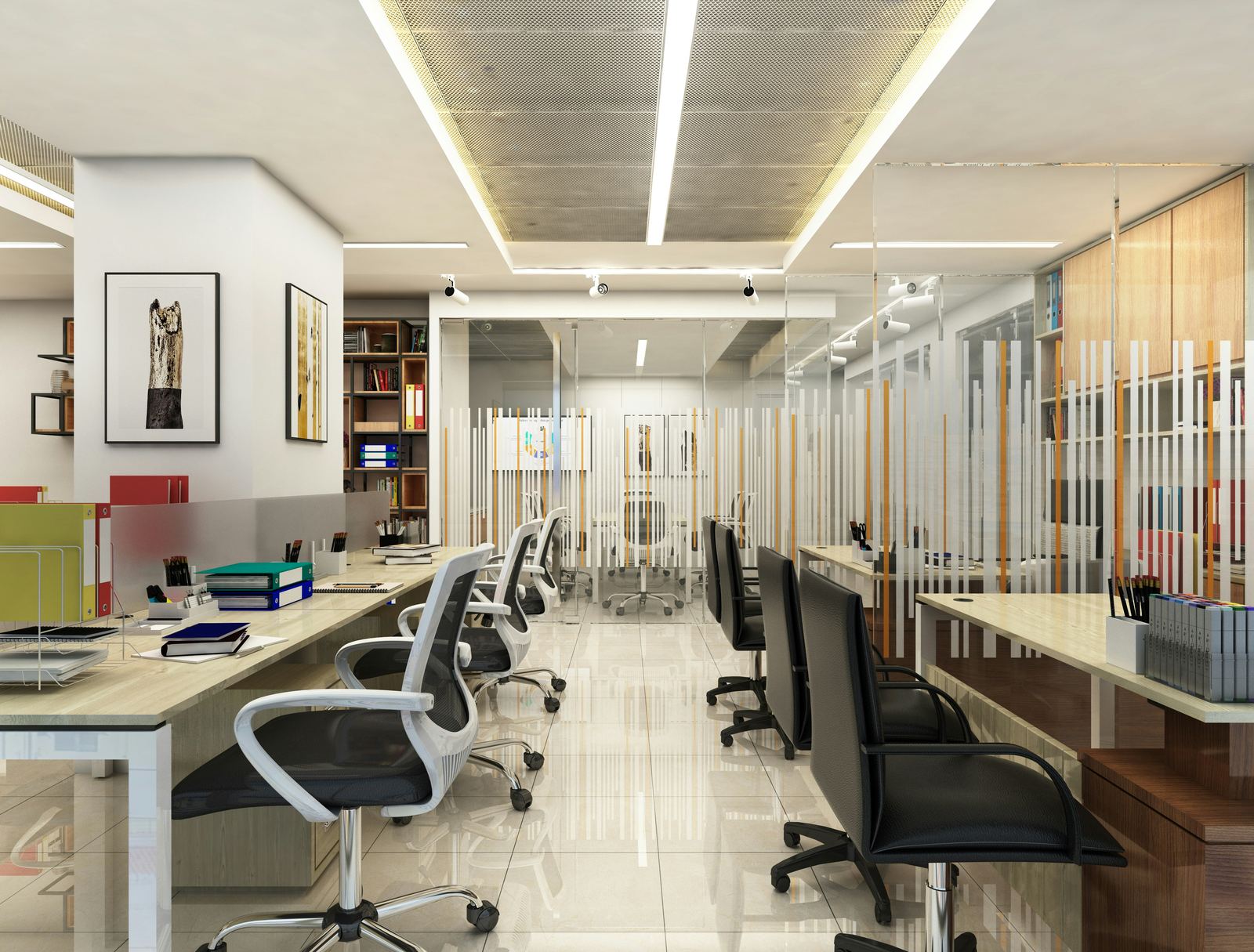 Modern open-plan office